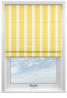The British Stripe Co. Henry, Bristol No.1 - Roman Blind
